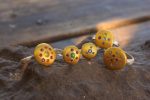 gold and silver multi color stones ring//24k yellow gold//bi color handmade one of kind//keum boo gold ring//mix metal unique statement ring