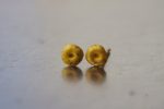 22K Gold studs -solid gold studs - Handmade Earrings-ancient Jewelry- Wedding Earrings-biblical jewelry collection 22k gold studs