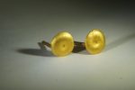 22K Gold studs -solid gold studs - Handmade Earrings-ancient Jewelry- Wedding Earrings-biblical jewelry collection 22k gold studs