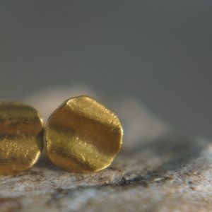 24K Gold studs//6 mm 24k gold//custom Earrings//Minimalist Jewelry//biblical jewelry collection//solid gold//solid gold studs//24k earrings