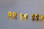 24K Gold studs//6 mm 24k gold//custom Earrings//Minimalist Jewelry//biblical jewelry collection//solid gold//solid gold studs//24k earrings