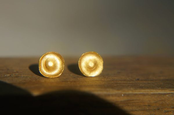 24K Gold studs//6 mm 24k gold//custom Earrings//Minimalist Jewelry//biblical jewelry collection//solid gold//solid gold studs//24k earrings