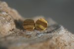 24K  Gold studs//6 mm 24k gold//custom Earrings//Minimalist Jewelry//biblical jewelry collection//solid gold//solid gold studs//24k earrings