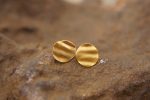 24K Gold studs//6 mm 24k gold//custom Earrings//Minimalist Jewelry//biblical jewelry collection//solid gold//solid gold studs//24k earrings