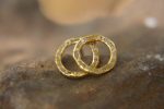 22k gold drop//cubic diamond Studs//gold Earrings//rough diamonds//gold stud earrings//22k gold earrings//raw diamonds gold drop earrings