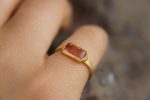 pink tourmaline ,blue sapphire ring, 24k gold ring, unique engagement earrings, 24k gold gem ring, gold tourmaline sapphire, 24k gold ring