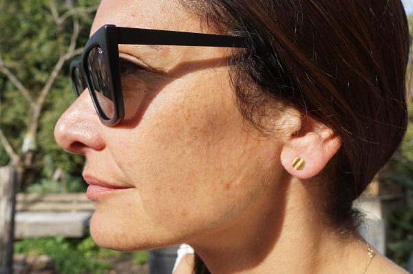 24K Gold studs//6 mm 24k gold//custom Earrings//Minimalist Jewelry//biblical jewelry collection//solid gold//solid gold studs//24k earrings