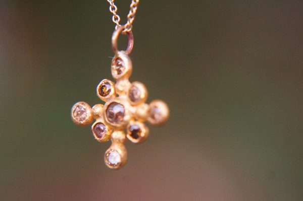 24k cross//gold diamond cross//gold artisan cross//diamond gold cross pendant//diamond gold cross//24k gold cross //artisan gold cross