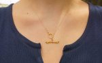 24k gold peridot and sapphire Pendant//Gold sapphire and peridot Pendant//peridot and sapphire chain//sapphire pendant//24k gold pendant