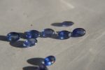 24k gold blue sapphire bracelet//24k bracelet//sapphire gold bracelet//24k sapphire charm bracelet//handmade gold bracelet//artisan bracelet