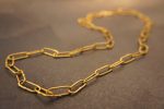21k gold links necklace//21k handmade links necklace//gold artisan chain//21k gold chain necklace//artisan gold necklace