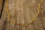 21k gold links necklace//21k handmade links necklace//gold artisan chain//21k gold chain necklace//artisan gold necklace