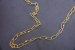 21k gold links and diamonds necklace//21k handmade links necklace//gold diamond artisan chain//21k gold chain necklace//artisan gold chain