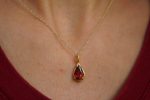 24k gold claws tourmaline pendant//drop pink tourmaline pendant//pink tourmaline gold chain//artisan tourmaline pendant//24k gold chain
