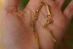 22k gold link bracelet//gold link bracelet//22k chain bracelet//gold bracelet//handmade link artisan bracelet//artisan gold 22k bracelet