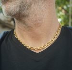24k gold links necklace//24k handmade links necklace//gold artisan chain//24k gold chain necklace//artisan gold necklace