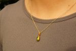 24k gold pendant//gold opal and ruby pendant//multi stone pendant//artisan gold pendant//opal 24k gold pendant//opal and ruby pendant
