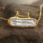 24k gold blue lapis Pendant//Gold lapis Pendant//lapis gold chain//lapis pendant//24k gold pendant//artisan 24k gold lapis pendant