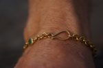24k gold tourmaline bracelet//24k bracelet// tourmaline gold bracelet//24k Paraiba Indicolite charm bracelet//handmade gold bracelet//