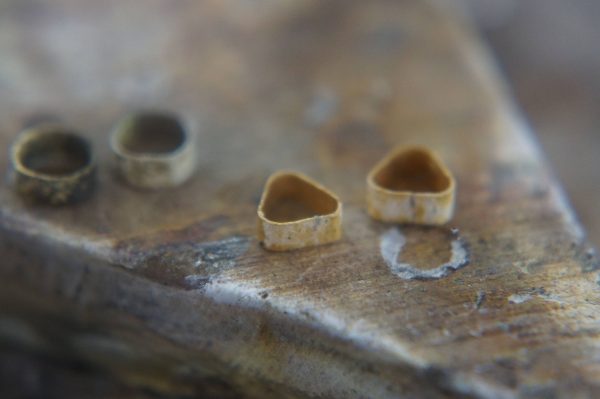 3 raw stacking ring-gold stacking ring-stacking rings set-gefen-raw stone ring-alternative engagement ring-blue sapphire ring