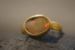 opal gold ring//artisan opal ring//opal 22k gold ring//opal engagement ring//22k gold ring//opal gold ring//22k gold ring//big opal ring