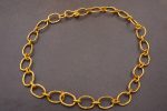 22k gold links necklace//22k handmade links necklace//gold artisan chain//22k gold chain necklace//artisan gold necklace